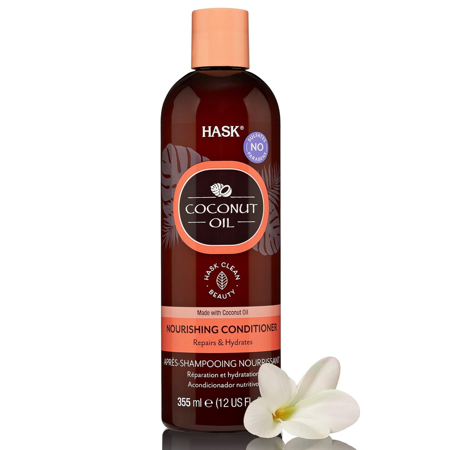 HASK Coconut Oil Nourishing Conditioner (355 ml)