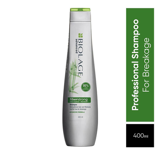 Matrix Biolage Fiberstrong Shampoo For Hair Breakage, 12X Strength In Weak, Fragile Hair (400 ml)