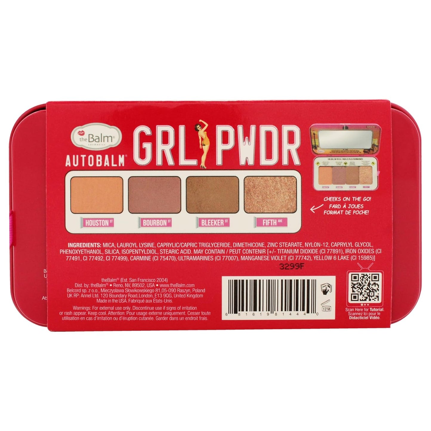 theBalm Cosmetics AutoBalm GRLPWDR  (8 g)