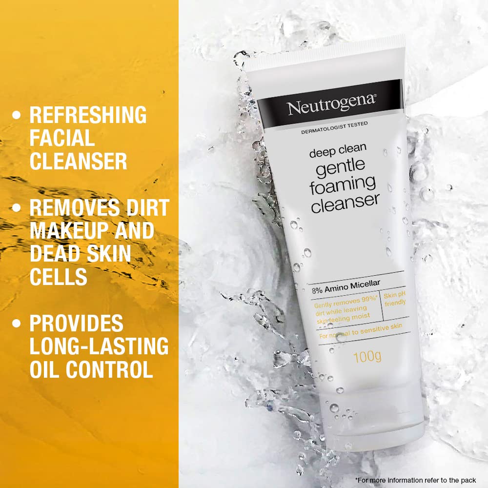 Neutrogena Deep Clean Foaming Cleanser (100 g)