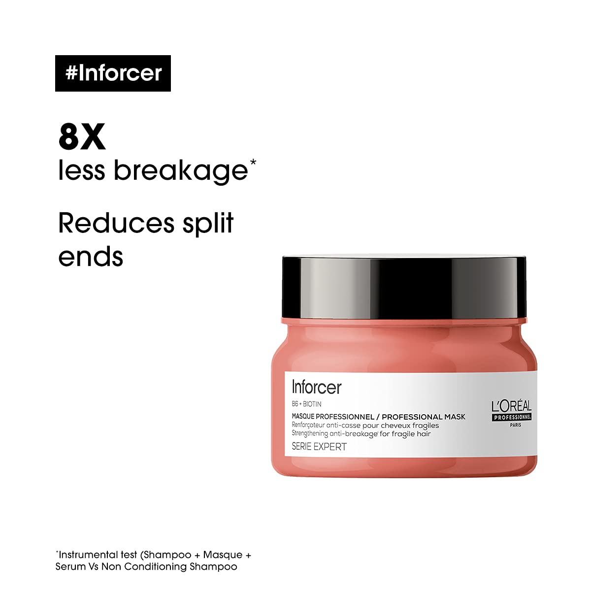 L'Oréal Professionnel Serie Expert Inforcer B6 + Biotin Mask (490gm)