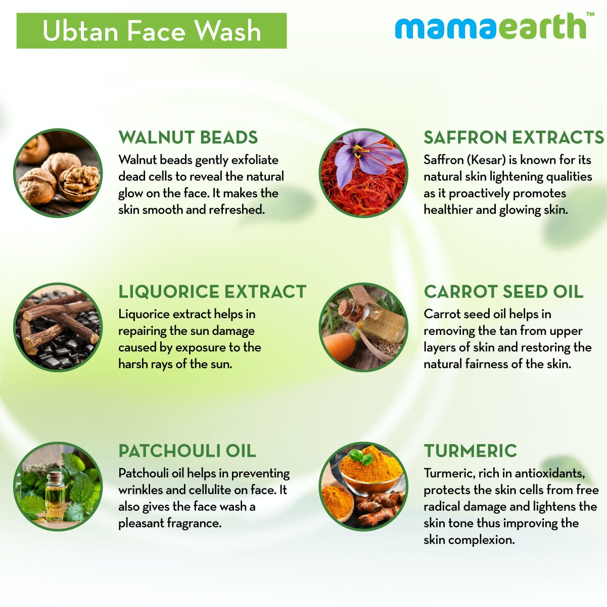 MamaEarth Ubtan Face Wash (100 ml)