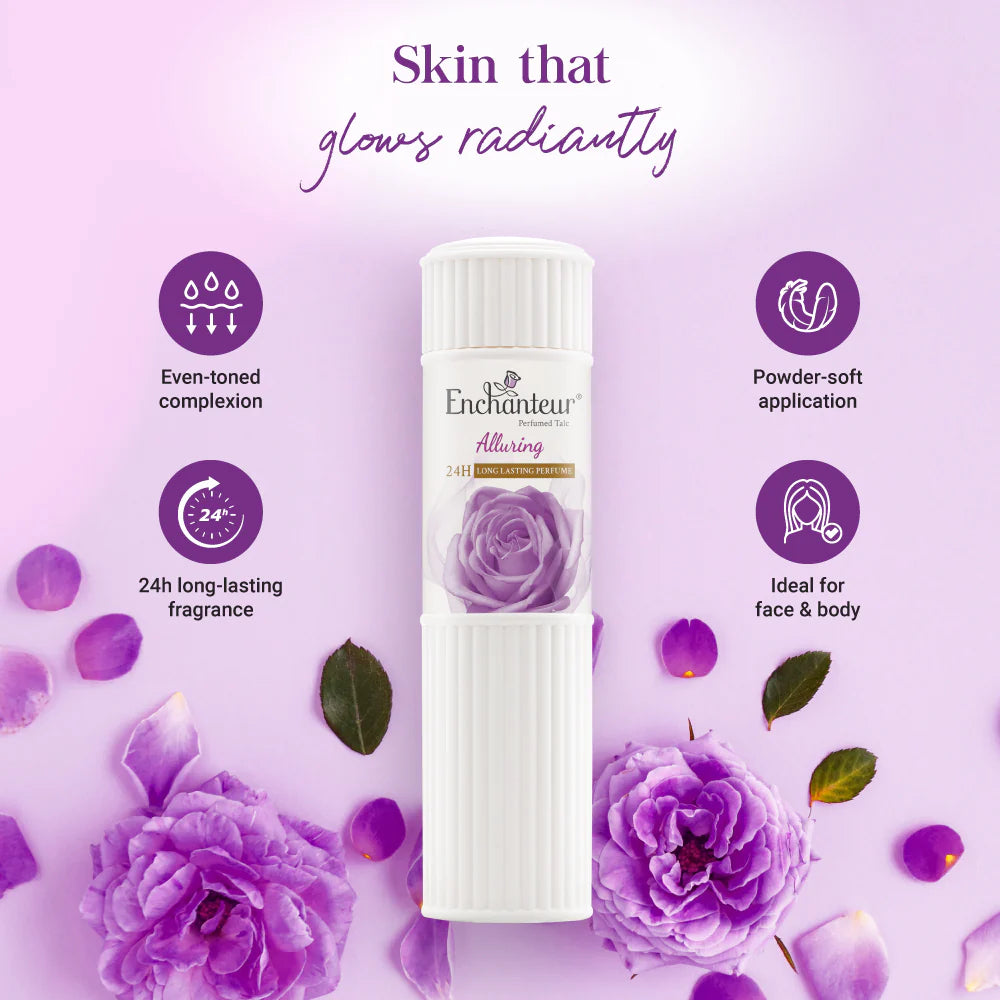 Enchanteur Alluring Perfumed Talc (250 g)