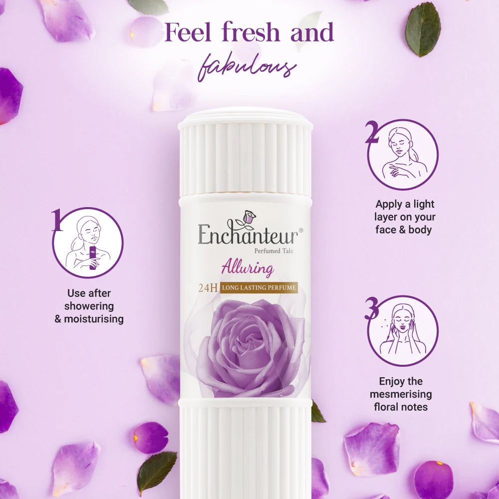 Enchanteur Alluring Perfumed Talc (250 g)