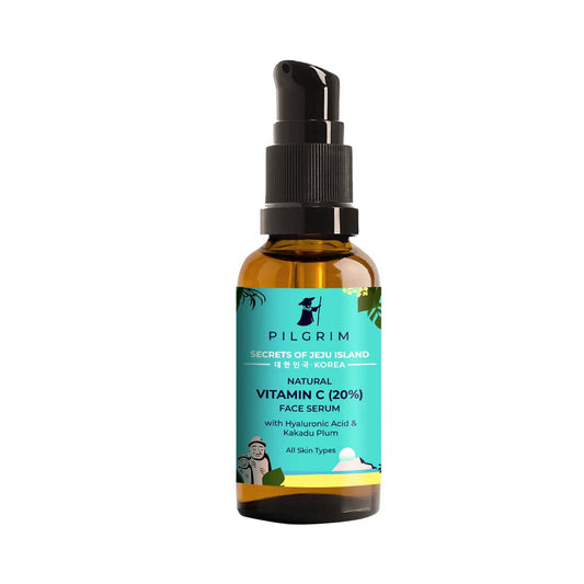 Pilgrim Vitamin C Face Serum 20% With Hyaluronic Acid & Kakadu Plum (30 ml)