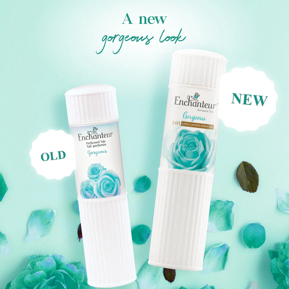 Enchanteur Gorgeous Perfumed Talc (250 g)