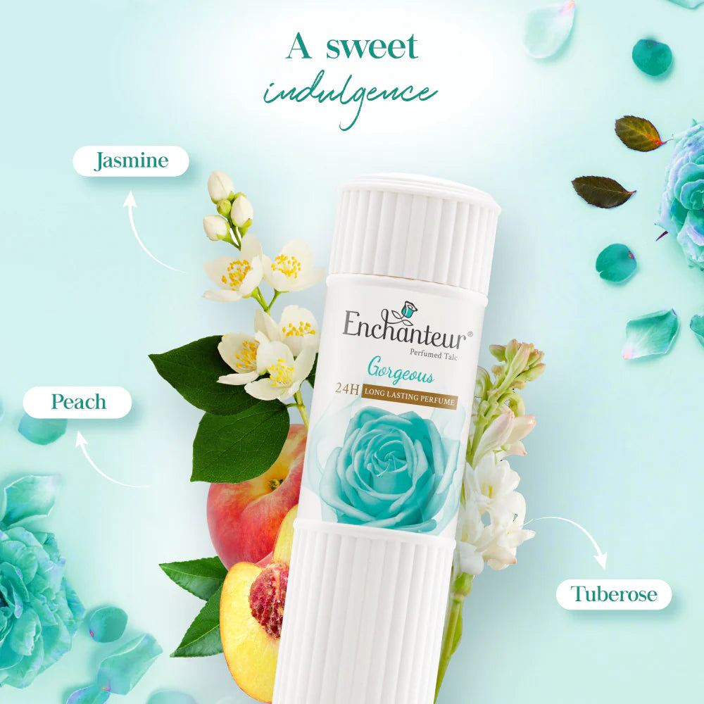 Enchanteur Gorgeous Perfumed Talc (250 g)