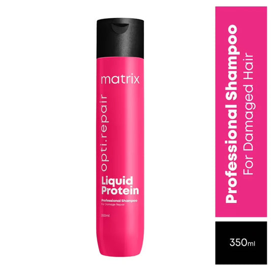Matrix Opti.Repair Professional Liquid Protein Shampoo, Repairs Damaged Hair (350ml)