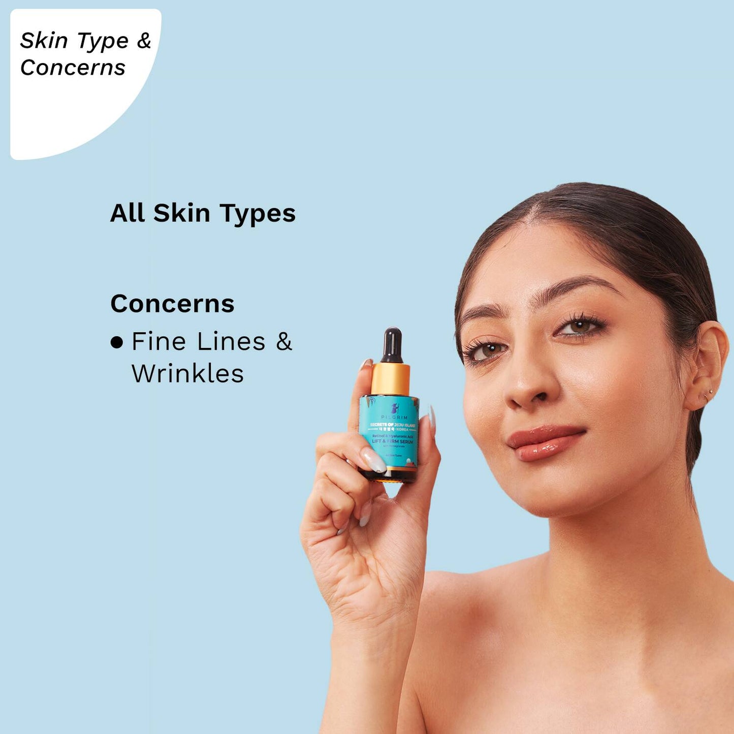 Pilgrim Retinol & Hyaluronic Acid Lift & Firm Serum (30 ml)