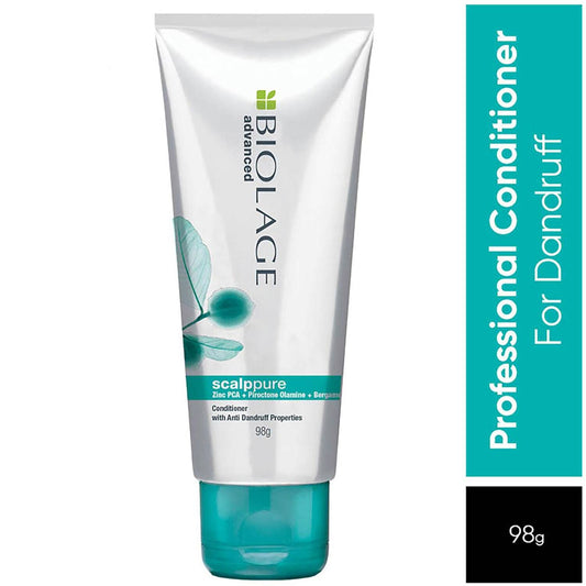 Matrix Biolage Scalppure Professional Anti-Dandruff Conditioner, Removes Visible Flakes In 1st Wash (98g)