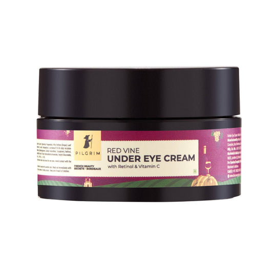 Pilgrim Red Vine Under Eye Cream With Retinol & Vitamin C (30 g)
