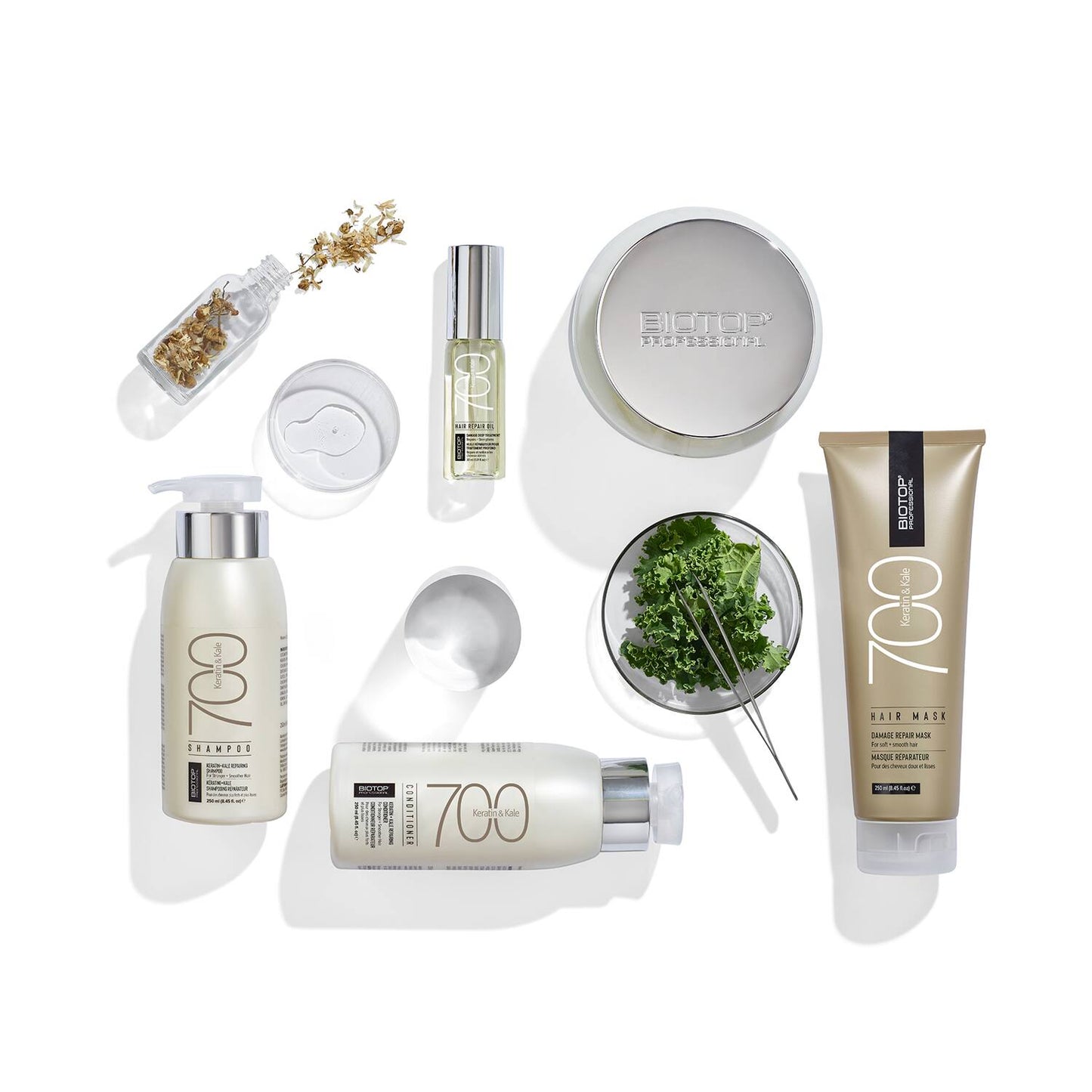 Biotop Professional 700 Keratin + Kale Repairing Conditioner (250ml)