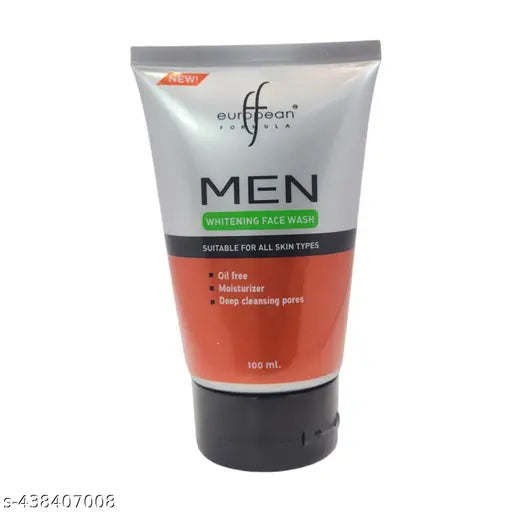 European Formula Men Whitening Face Wash (100 ml)