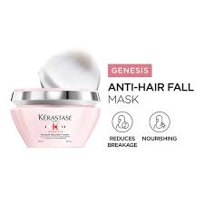 Kerastase Genesis Hair Mask For Medium To Thick Hair, Adds Strength & Reduces Hair Breakage (200 ml)