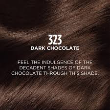 L'Oreal Paris Casting Creme Gloss Hair Color - 323 Dark Chocolate (87.5g+72ml)
