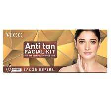 VLCC Salon Anti-Tan Facial Kit - At Home Anti-Tan Facial Kit, (300 g) (6 Facials)