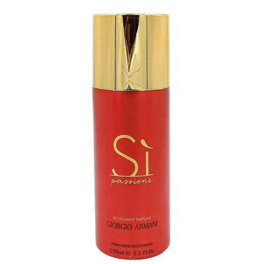 Giorgio Armani SI Passione Deodorant Perfume Body Spray - For Men (150 ml)