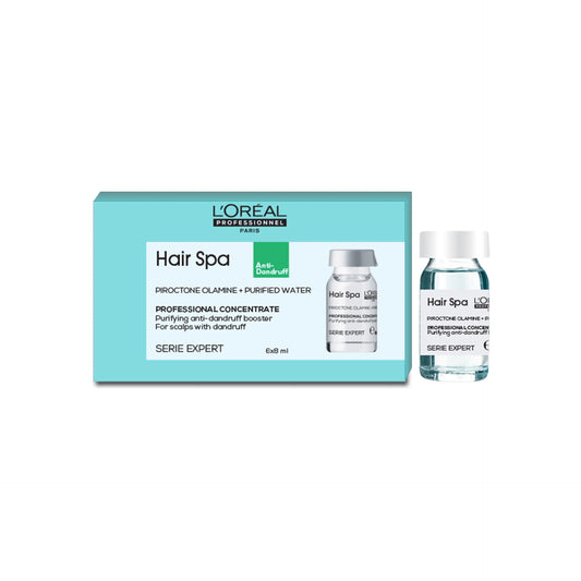 L'Oreal Professionnel Hair Spa Anti-Dandruff Purifying Water (Pack of 6)
