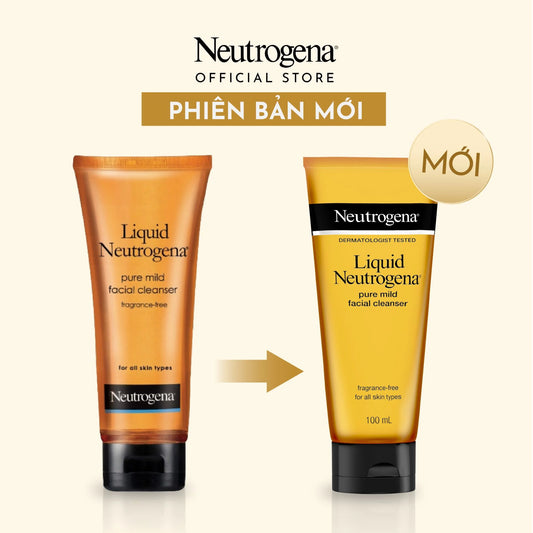NEUTROGENA Pure Mild Facial Cleanser Fragrance Free (100 ml)