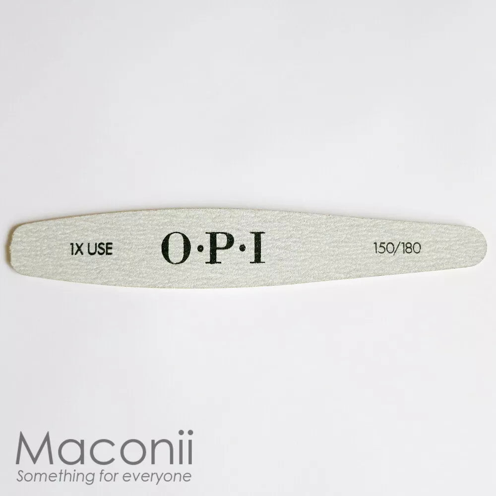 OPI - 150/180 Grit Disposable Nail File - Shape & Contour - Double Sided 1x Use